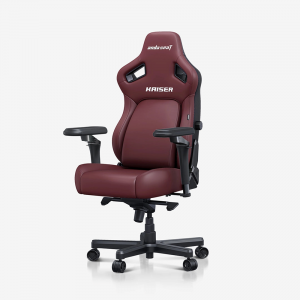 AndaSeat Kaiser 4 Series (L) - 6D Armrest Gaming Chair  - Maroon