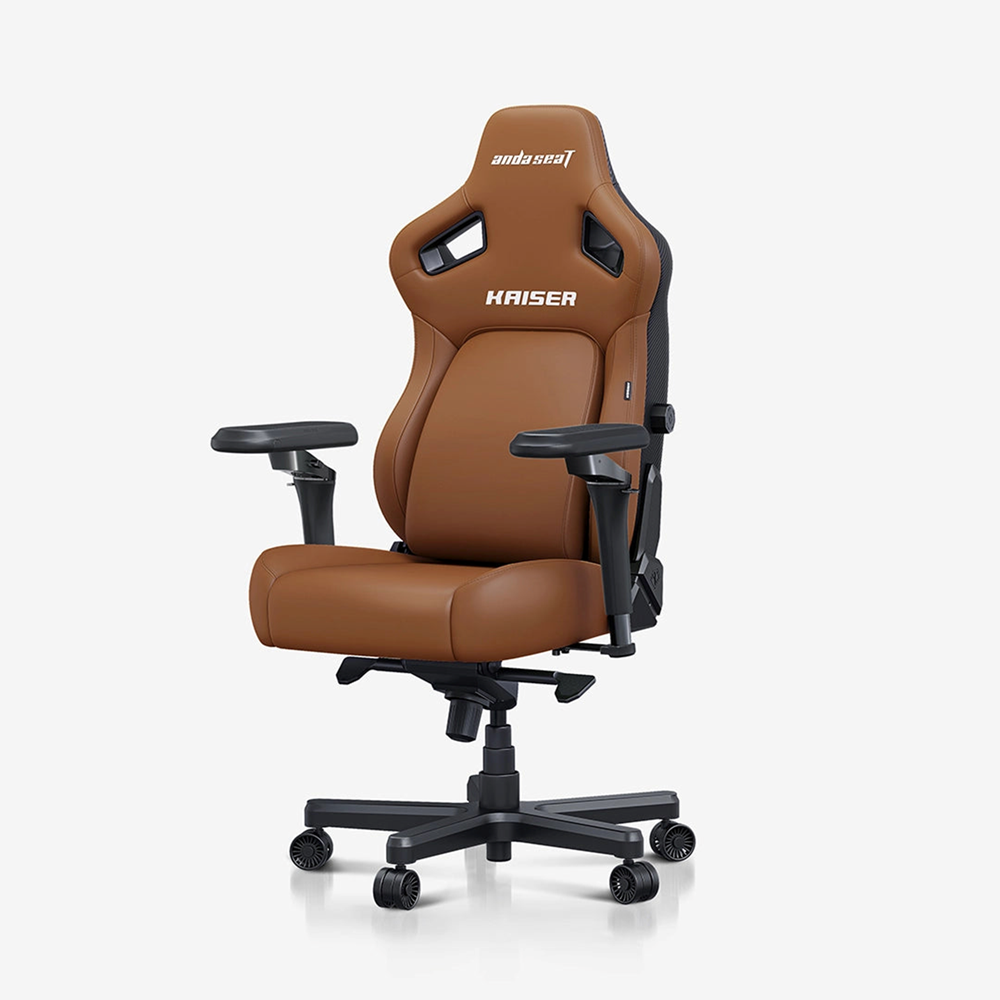 AndaSeat Kaiser 4 Series (L) - 6D Armrest Gaming Chair - Brown