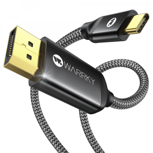 Warrky CD11 8K 60HZ USB-C to DisplayPort Cable 1.8m Dark Gray