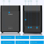 Orico DS200C3 USB-C 2-Bay External Hard Drive Enclosure Case - Image 3