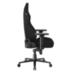 DXRacer Martian Smart Electric Massage Gaming Chair - Black (Fabric) - Image 6
