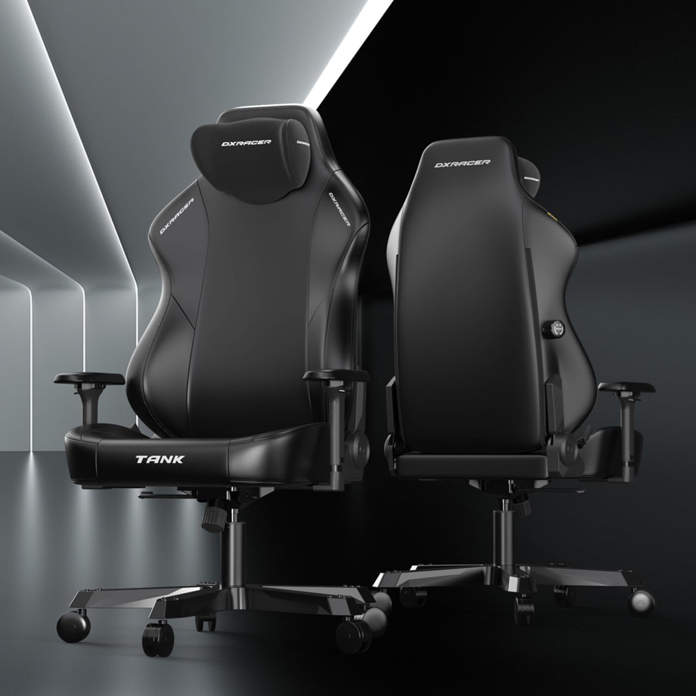 DXRacer Tank XXL Gaming Chair - Black - Image 4