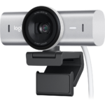 Logitech MX Brio 4K Ultra HD Collaboration and Streaming Webcam, Pale Gray