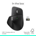 Logitech MX Master 4 Wireless Mouse - Graphite - Image 3