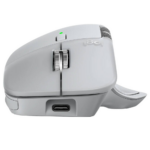Logitech MX Master 4 Wireless Mouse - Pale Gray - Image 4