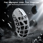 Attack Shark R3 Magnesium Alloy Gaming Mouse 8K 46g, White - Image 3