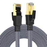 Twisted Minds CAT8 Flat Braided RJ45 FTP 40Gbps Ethernet Network Cable - 10m - Image 2