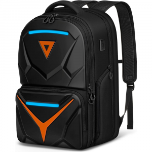 Matein 176000 18.4" Hard Shell Gaming Backpack Laptop Bag, Black