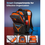 Matein 176000 18.4" Hard Shell Gaming Backpack Laptop Bag, Black - Image 3