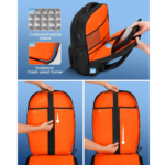 Matein 176000 18.4" Hard Shell Gaming Backpack Laptop Bag, Black - Image 2