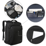Matein 115900 XL Traveling Suitcase Backpack Laptop Bag X-large 34L Capacity, Black - Image 5