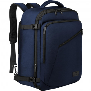 Matein 115900 XL Traveling Suitcase Backpack Laptop Bag X-large 34L Capacity, Blue