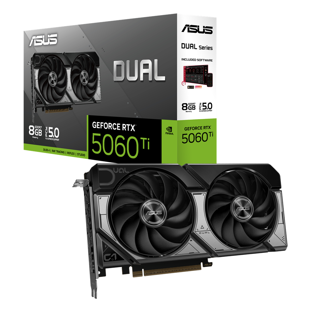 ASUS 8GB Dual GeForce RTX 5060 Ti VGA Graphic Card