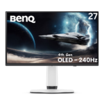 BenQ 27" MOBIUZ EX271UZ 4K OLED 240Hz 0.03ms 4th Gen QD-OLED HDR400 Gaming Monitor