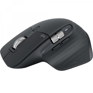 Logitech MX Master 3S Bluetooth Edition Performance Wireless Mouse - Graphite (Black)