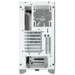 Corsair 4000D AIRFLOW Tempered Glass Mid-Tower ATX PC Case — White, 2-Fans - Image 4