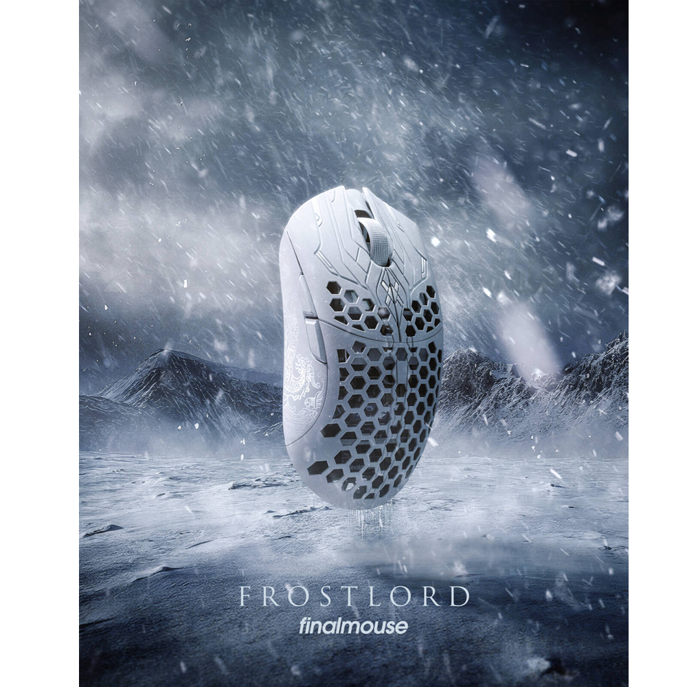 Finalmouse Frostlord Ultralight X Wireless Gaming Mouse 33g - Large (ULX) Limited Edition - Image 4