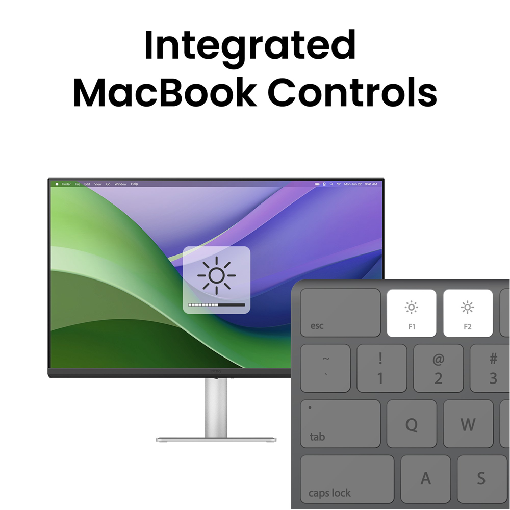 BenQ 27" MA270UP 4K Glossy Monitor for MacBook Pro and MacBook Air with USB-C 90W Speakers - Image 5