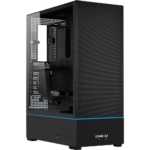 LIAN LI SUP01 ATX Mid Tower PC Case - Black, 3-Fans