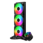Cooler Master MasterLiquid 360 Core II ARGB All In One CPU Cooler - 360mm, Black - Image 2