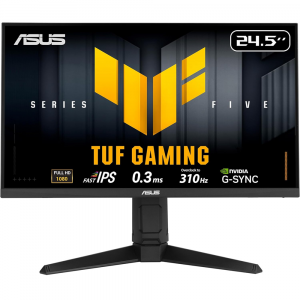 ASUS 25" TUF Gaming VG259QMRL5A 310Hz 0.3ms FHD Fast IPS Speaker HDR400 Rotatable Gaming Monitor