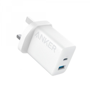 Anker 2348 Charger Adapter (20W, 2-Ports) -White - A2348K21