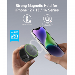 Anker 620 MagGo Phone Grip Magnetic Hold for iPhone, A25A1H11 - Image 6