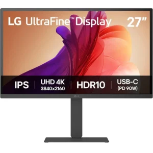 LG 27" U730 UltraFine 4K IPS 60Hz HDR Speaker USB-C 90W Rotatable Monitor