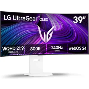 LG 39" GX90 UltraGear OLED Curved 240Hz 0.03ms 2K HDMI 2.1 USB-C UltraWide Smart Gaming Monitor