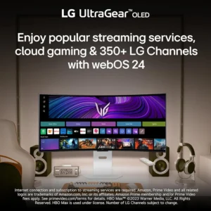 LG 39" GX90 UltraGear OLED Curved 240Hz 0.03ms 2K HDMI 2.1 USB-C UltraWide Smart Gaming Monitor - Image 7