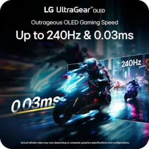LG 39" GX90 UltraGear OLED Curved 240Hz 0.03ms 2K HDMI 2.1 USB-C UltraWide Smart Gaming Monitor - Image 2