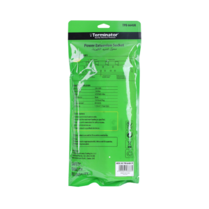 Terminator 664UK 4-AC Outlet Power Extension Strip UK Socket 3M & 13A - Image 3