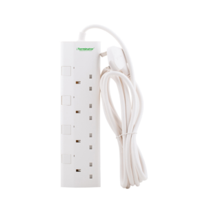Terminator 664UK 4-AC Outlet Power Extension Strip UK Socket 3M & 13A