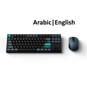 KeyChron KB1 Wireless Combo B33 Keyboard and BM25 Mouse , (Arabic-English)