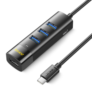 Jasoz 4 Port USB C to USB 3.0 HUB F117