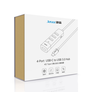 Jasoz 4 Port USB C to USB 3.0 HUB F117 - Image 3