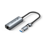 Vention CFUHB USB-C/USB-A to 2.5G Ethernet Network RJ45 Adapter