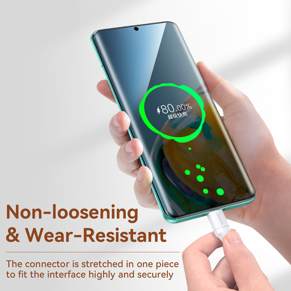 Jasoz D117 USB-A to USB-C 6A Fast Charging Cable, 1m - Image 3