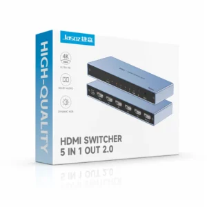 Jasoz G154 HDMI Switch 5-Port 4K@60Hz 5 in1 Out Switcher - Image 4