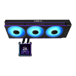 Lian Li HydroShift II LCD-S 360 TL AIO Cooler (Black) 360mm radiator, 3.4” Display - Image 3