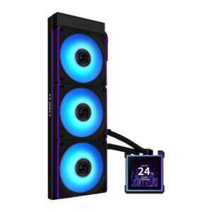 Lian Li HydroShift II LCD-S 360 TL AIO Cooler (Black) 360mm radiator, 3.4” Display - Image 4