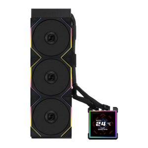 Lian Li HydroShift II LCD-S 360 CL AIO Cooler (Black) 360mm radiator, 3.4” Display