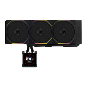 Lian Li HydroShift II LCD-S 360 CL AIO Cooler (Black) 360mm radiator, 3.4” Display - Image 2