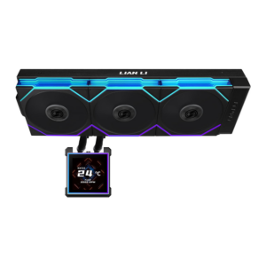 Lian Li HydroShift II LCD-S 360 CL AIO Cooler (Black) 360mm radiator, 3.4” Display - Image 3