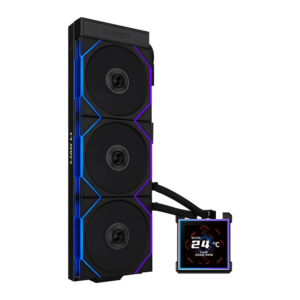 Lian Li HydroShift II LCD-S 360 CL AIO Cooler (Black) 360mm radiator, 3.4” Display - Image 4