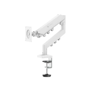 GameOn GO5501 Single Monitor 17″ – 32″ Arm Desk Mount Table Stand Full Motion Flat, Curved, 2-9 KG, White - Image 4