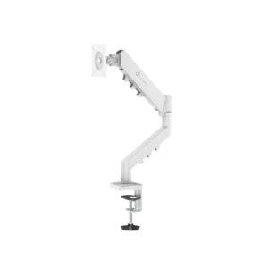 GameOn GO5501 Single Monitor 17″ – 32″ Arm Desk Mount Table Stand Full Motion Flat, Curved, 2-9 KG, White - Image 2