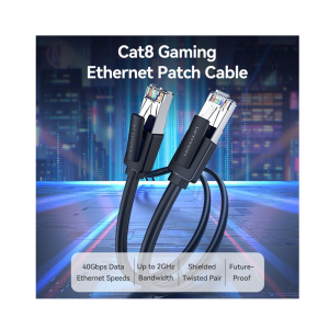 Vention IKKBI Cat8 SFTP Ethernet Patch Network Cable 40Gbps - 3m - Image 2