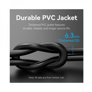Vention IKKBI Cat8 SFTP Ethernet Patch Network Cable 40Gbps - 3m - Image 4