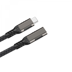 QGeeM USB-C 3.2 Extension Cable 100W 20Gbps 4K@60Hz, 1m (Male/Female)